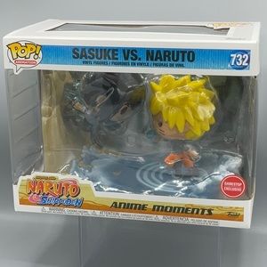 Sasuke vs Naruto 2 Pack Animation Funko Pop GameStop Exclusive